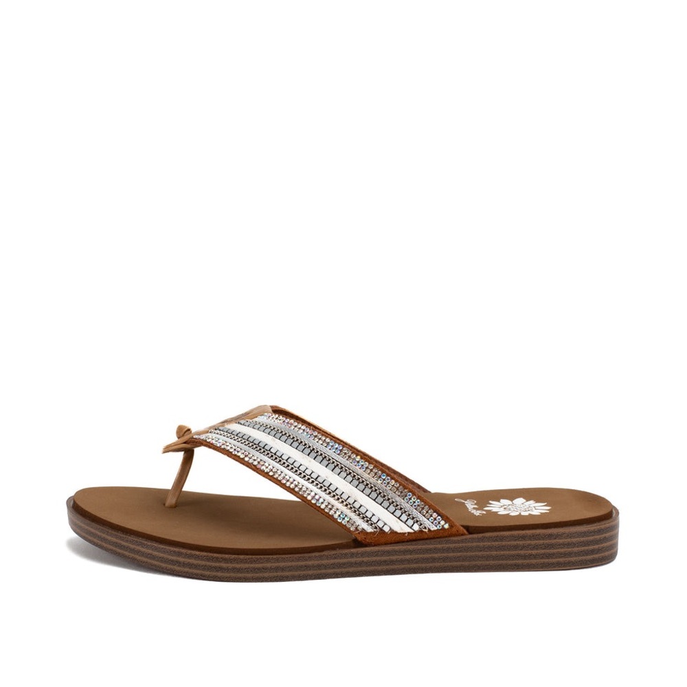 YELLOW BOX Datha WHITE Flip Flop Sandal
GENUINE LEATHER MEDIUM WIDTH NEW IN BOX
